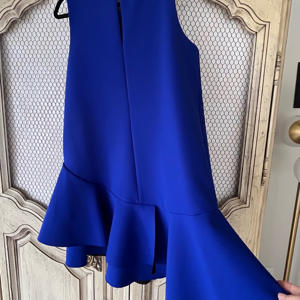 H&M royal blue women dress 12 new no tag - Picture 7 of 7